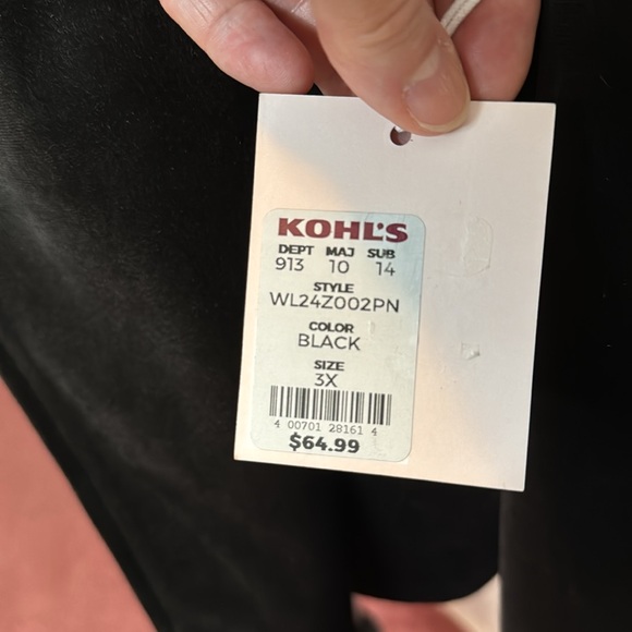 NWT Lauren Conrad Black Suede Moto Jacket in Size 3X, 0X - Picture 15 of 16